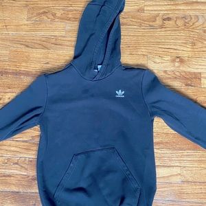 Adidas kids black hoodie